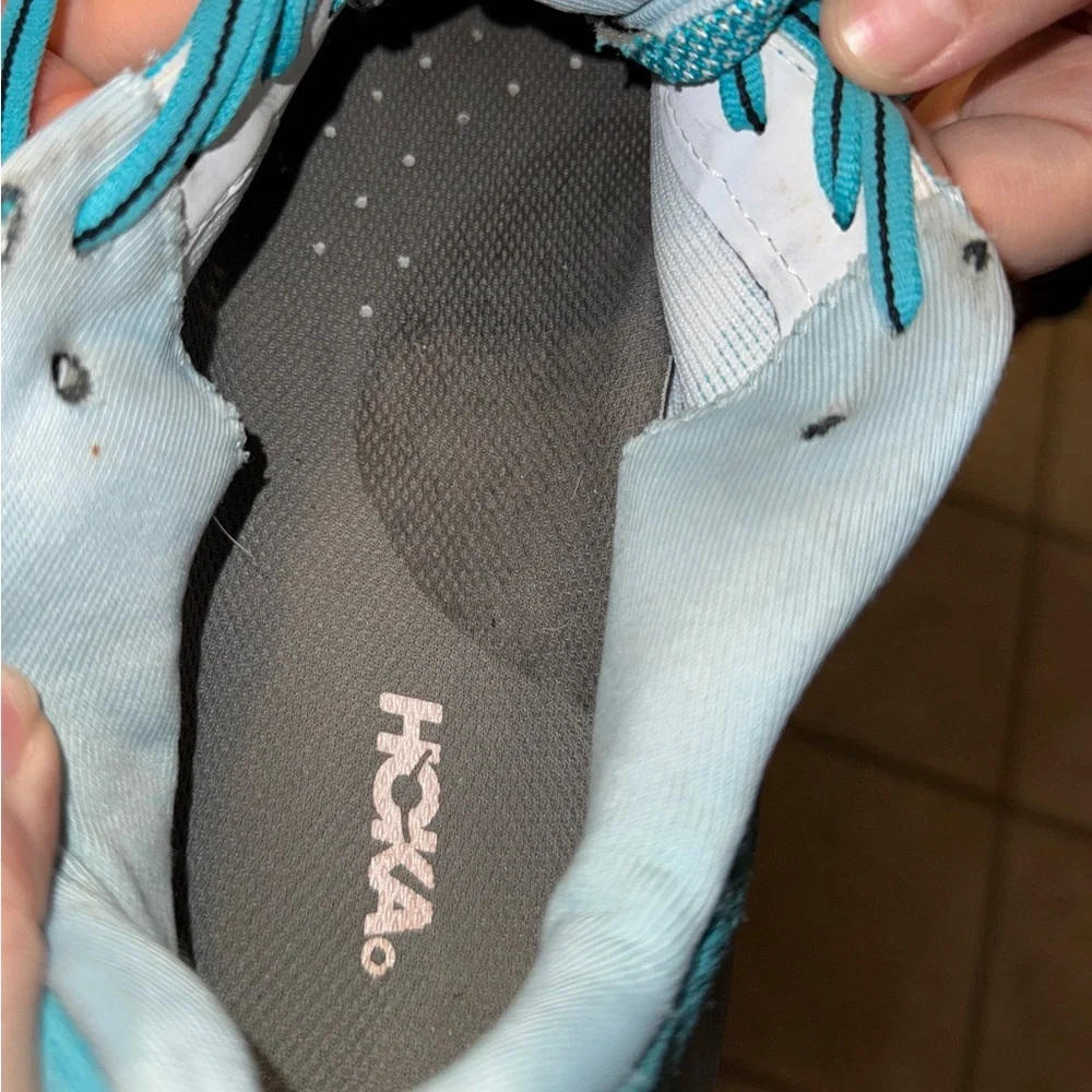 Hoka Teal Athletic Shoes - Picture 4 of 5